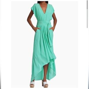 Ramy brook turquoise dress